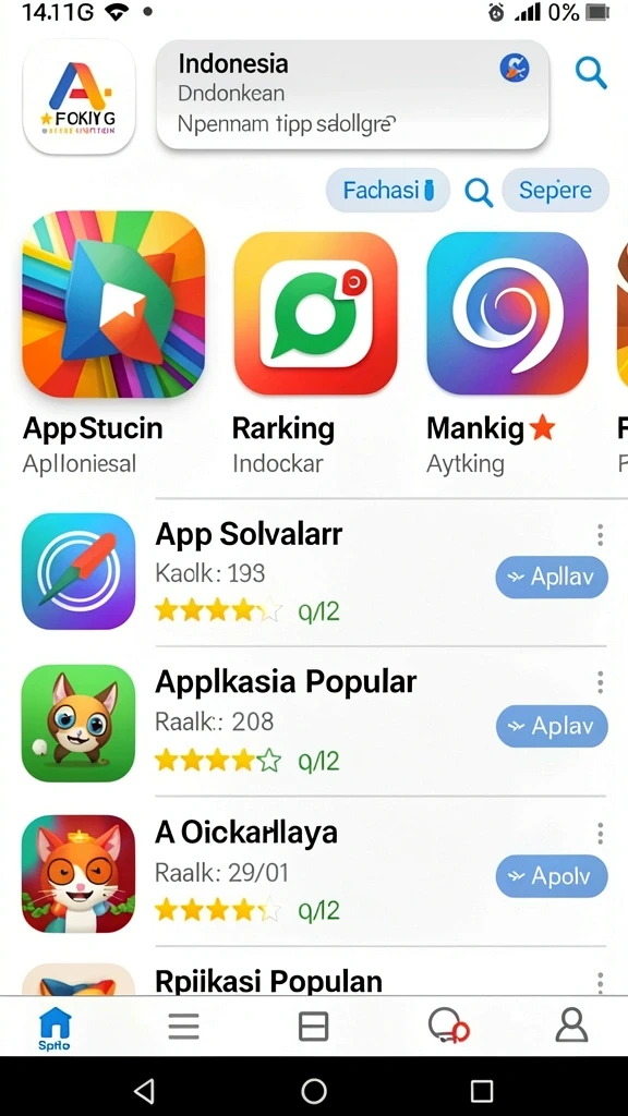 Tampilan karakter utama yang menarik.