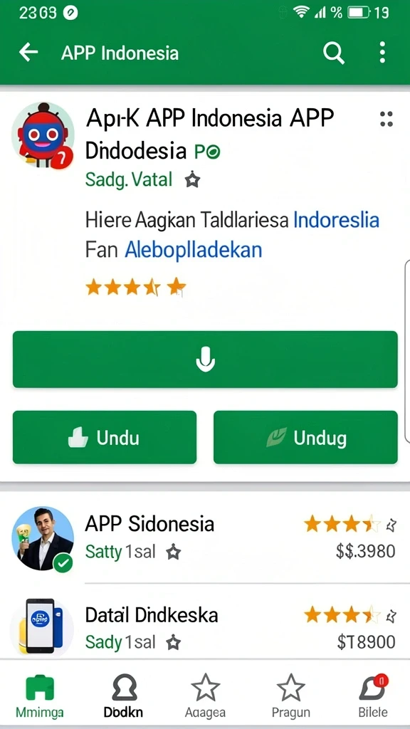 Karakter dengan desain yang unik dan menarik.
