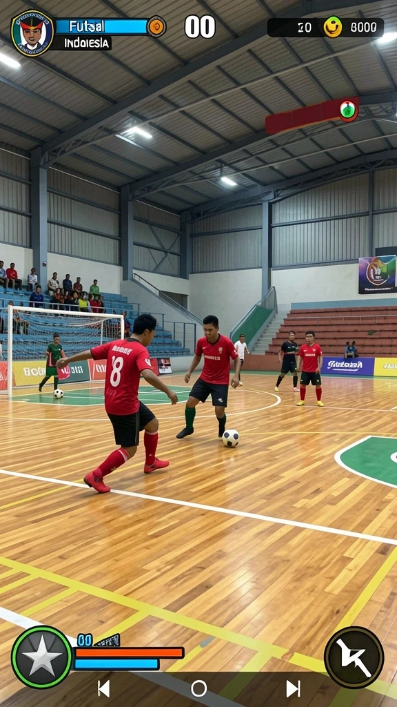 Tampilan antarmuka yang intuitif dan menarik.