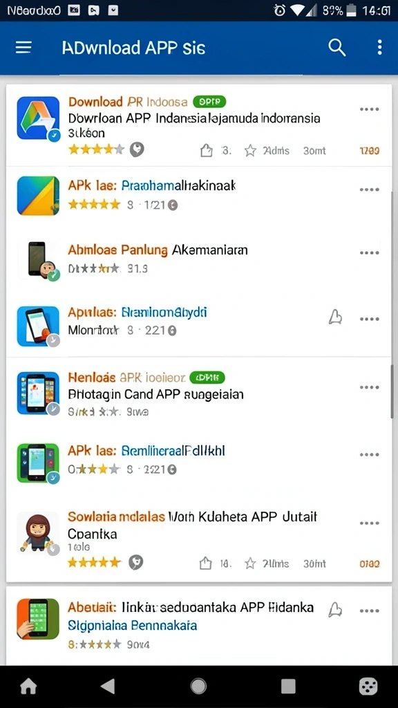 Tampilan antarmuka pengguna yang menarik dan intuitif.