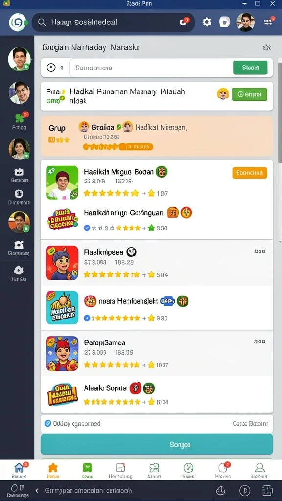 Aksi gameplay yang seru dan menantang.