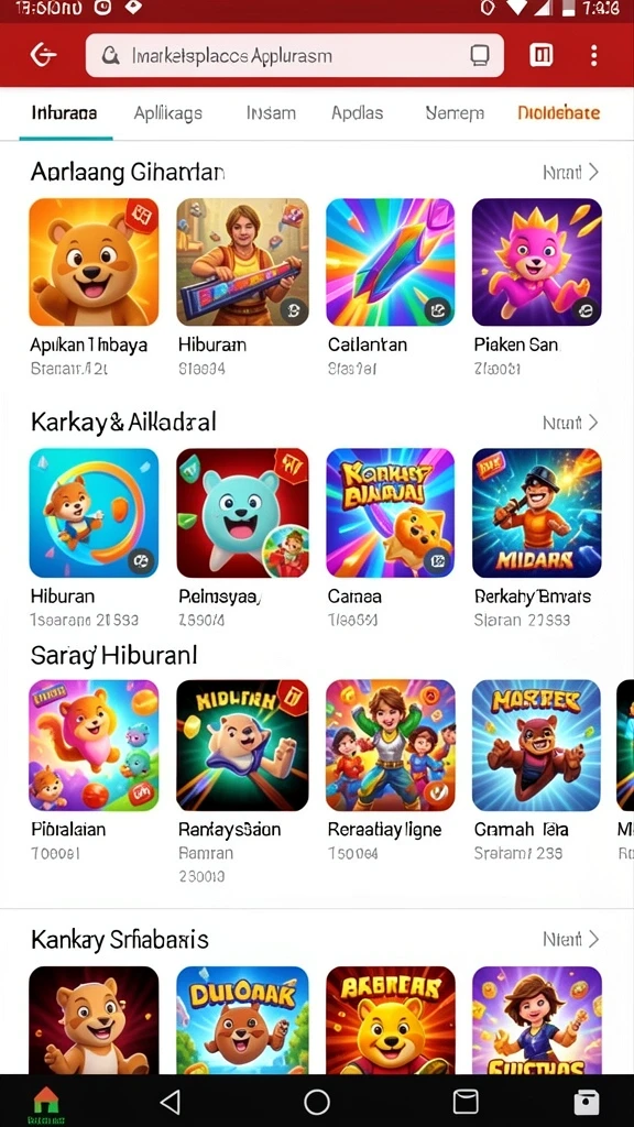 Tampilan antarmuka yang menarik dan intuitif.
