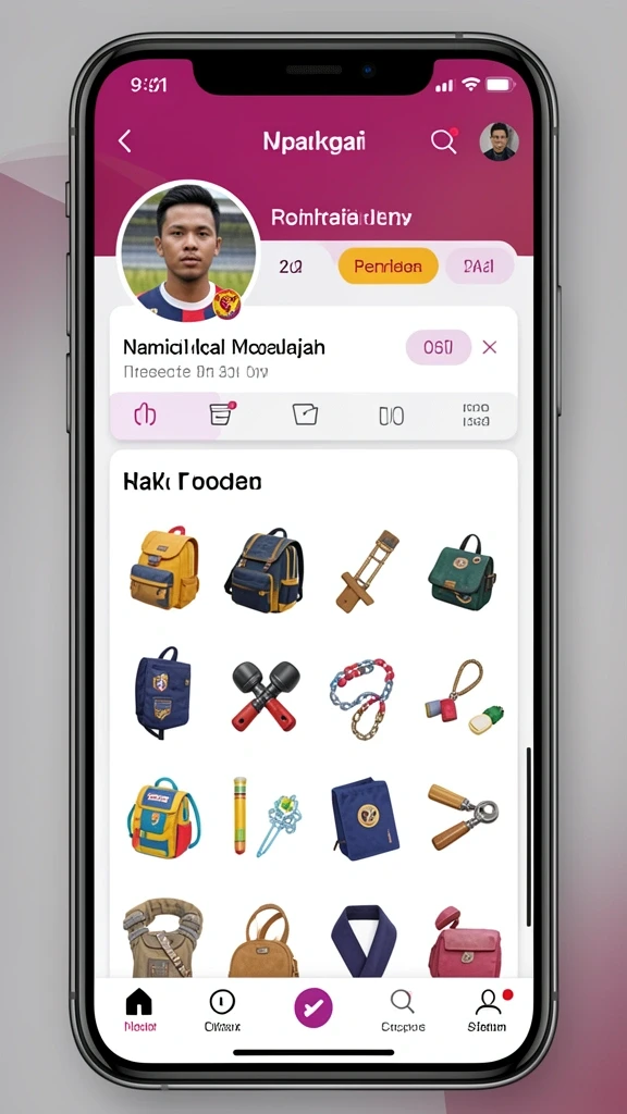 Tangkapan layar menampilkan menu utama BENTO4D yang menarik.