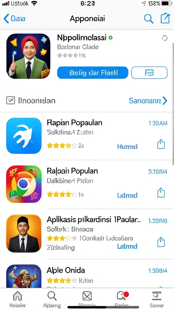 Tampilan karakter yang berwarna dan menarik dalam BENTO4D.
