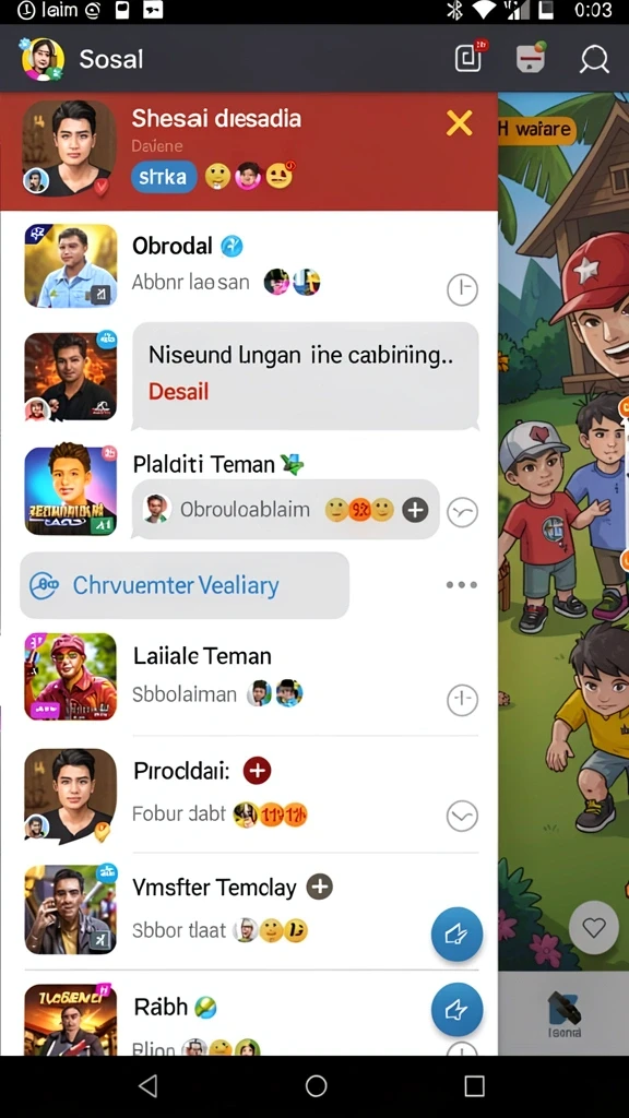 Menu permainan beragam dengan pilihan menarik untuk dipilih.