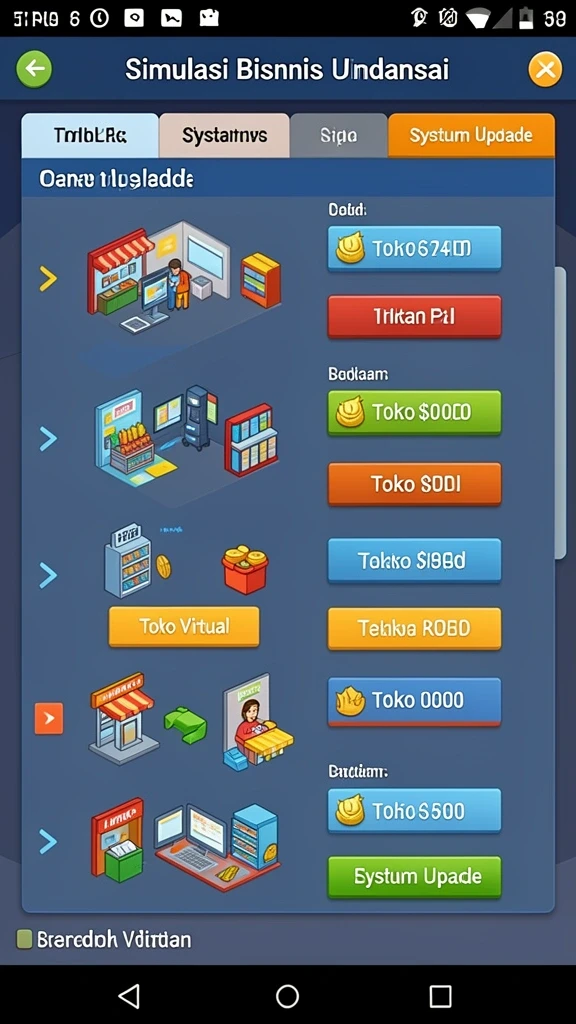 Screenshot menampilkan fitur bonus menarik dalam DEWI5000.