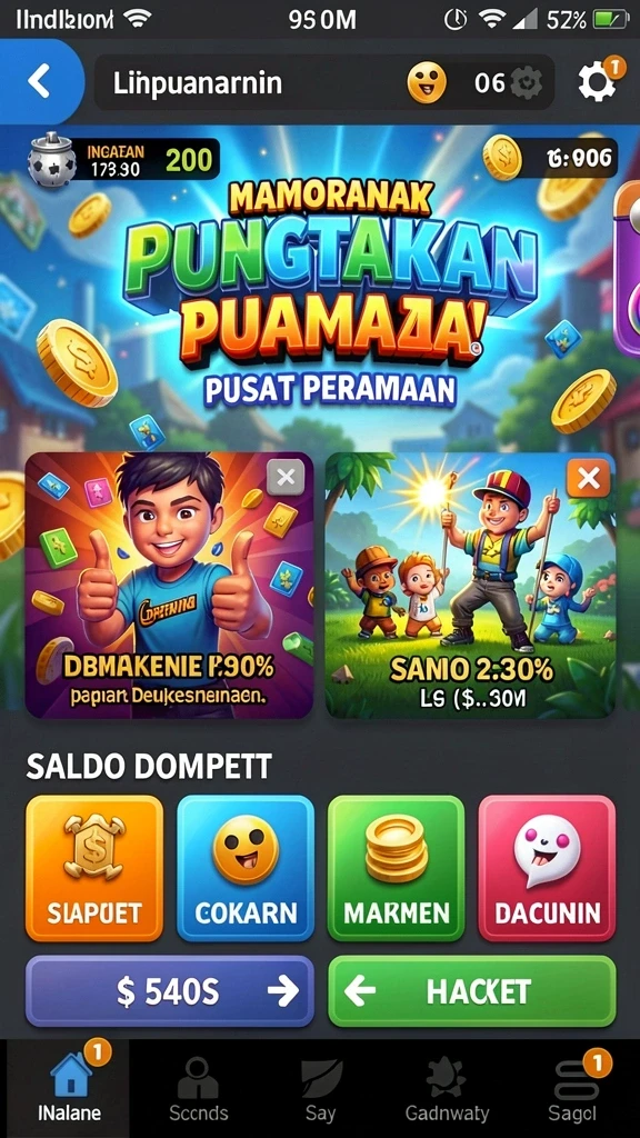Mode permainan multiplayer yang seru dan kompetitif.