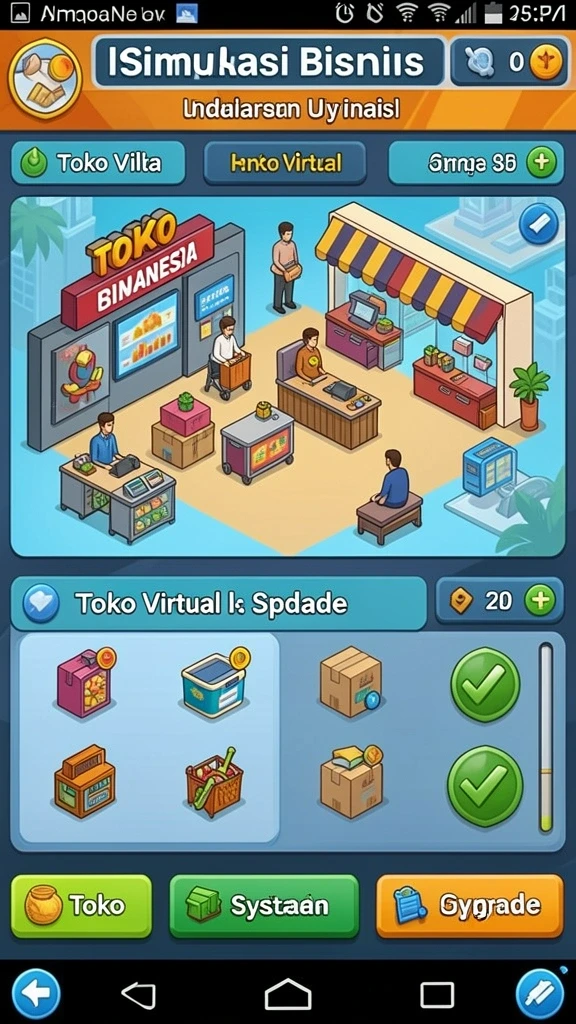 Screenshot dari fitur turnamen menarik dalam GF777.