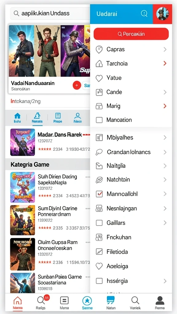 Tangkapan layar menunjukkan grafis yang memukau dan gameplay yang menyenangkan.
