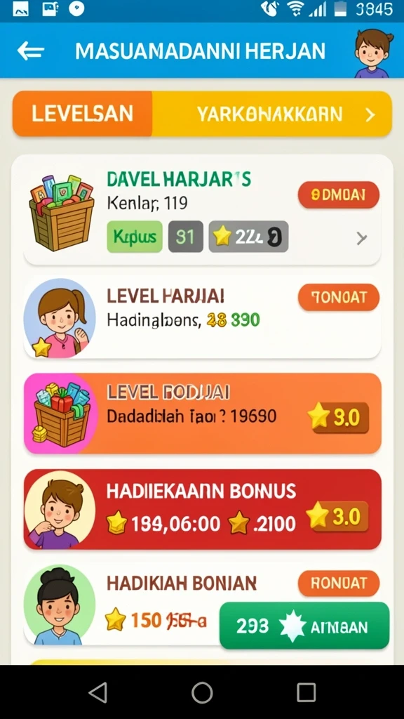 Tampilan utama HOKIHEBAT dengan navigasi yang intuitif.