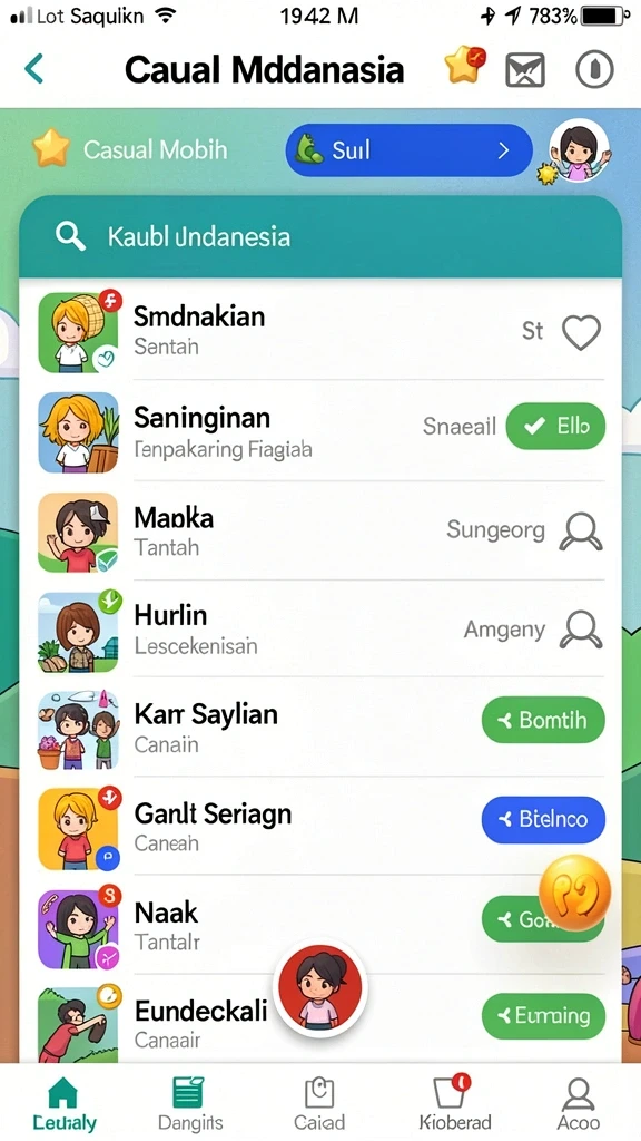 Mode permainan yang menarik dan penuh tantangan.