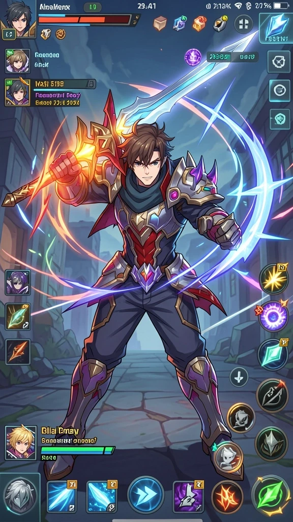 Screenshot dari event turnamen yang sedang berlangsung.