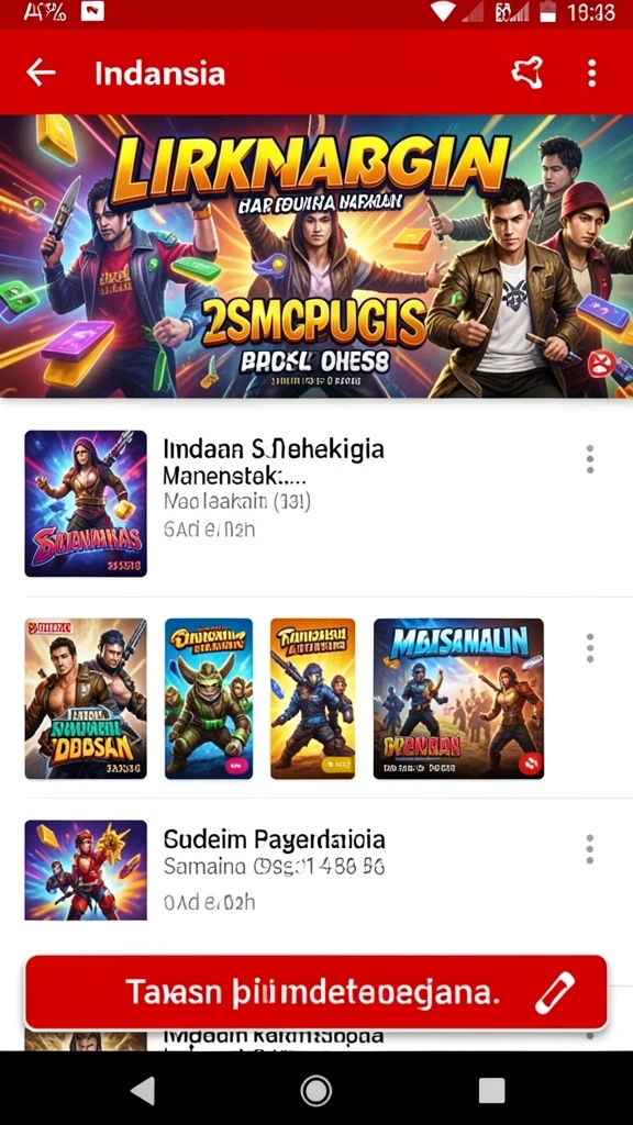 Screenshot menampilkan grafis yang memukau dan karakter yang stylish.