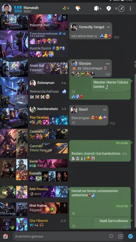 Screenshot menunjukkan gameplay seru dan aksi mendebarkan.