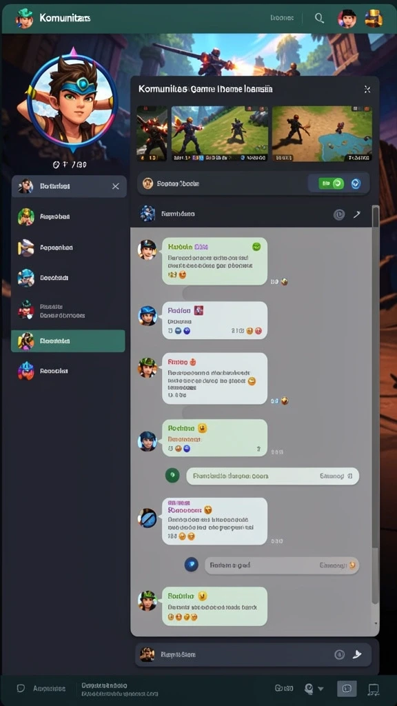Screenshot menunjukkan karakter utama dalam aksi seru.