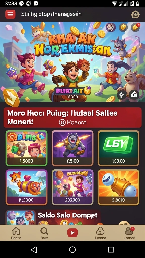 Pengalaman bermain yang seru dan menantang.