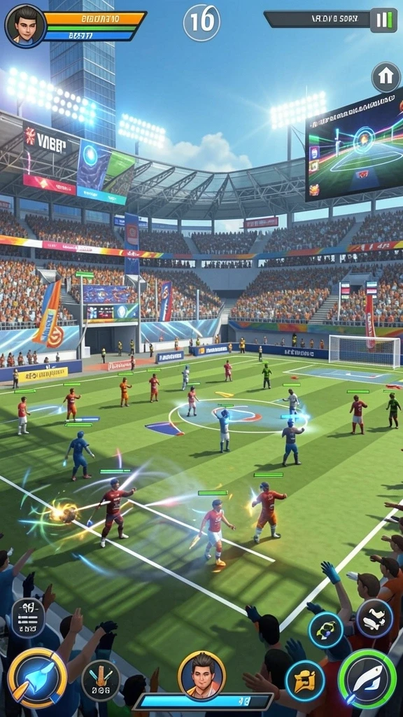 Fitur pencarian cepat untuk kemudahan menemukan game.