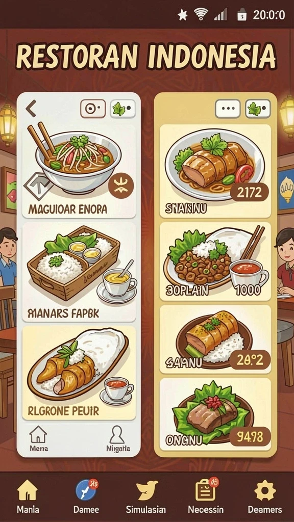 Tampilan antarmuka yang intuitif dan mudah dinavigasi.