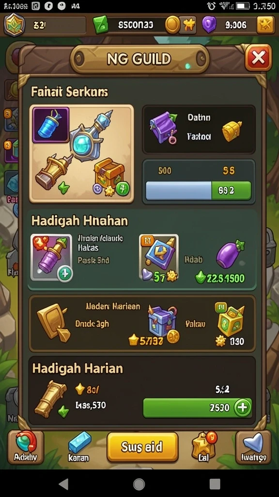 Beragam pilihan tema permainan slot yang seru.