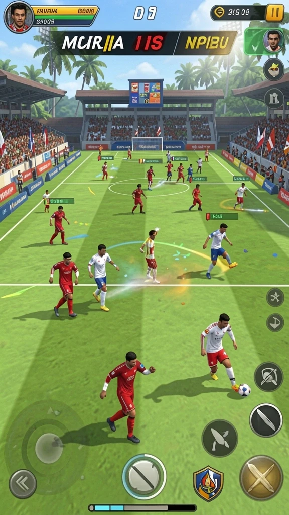 Fitur multiplayer yang memungkinkan bermain bersama teman.