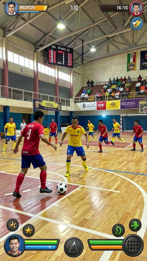Tampilan grafis permainan slot yang menarik.