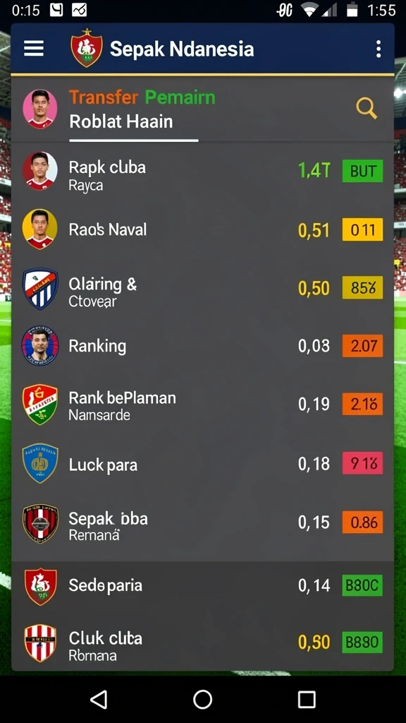 Antarmuka aplikasi yang user-friendly dan mudah dinavigasi.