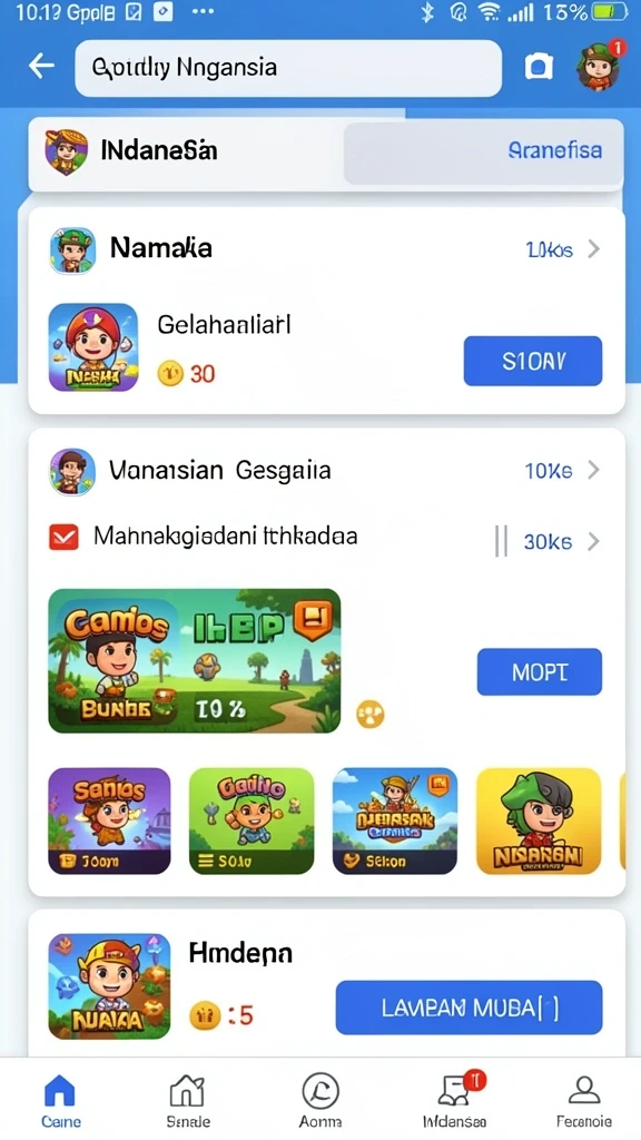 Tampilan grafis yang menawan dan menarik.