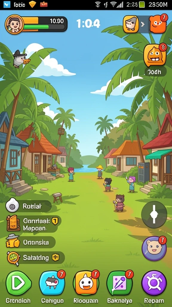 Karakter dengan kemampuan unik menambah keseruan.