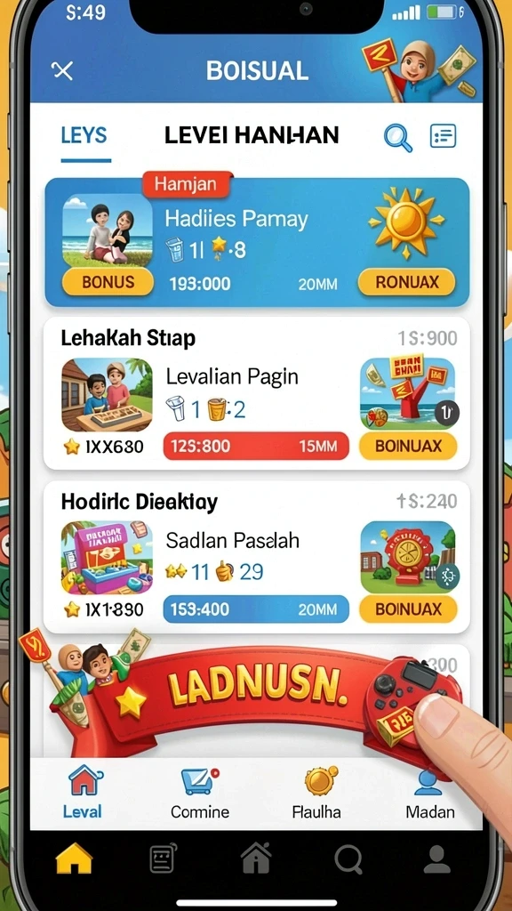 Tampilan antarmuka yang menarik dan mudah digunakan.