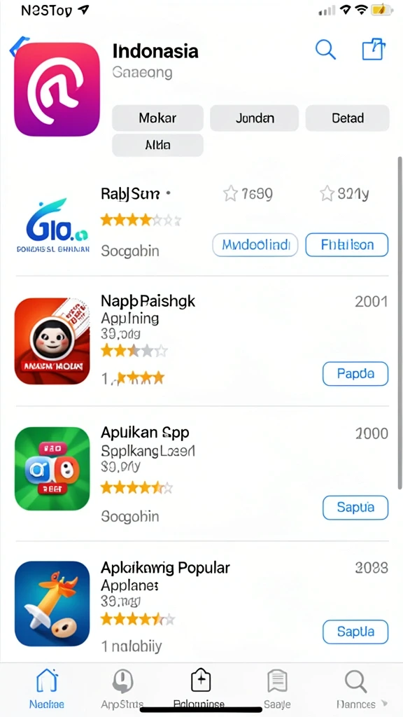 Tampilan utama aplikasi SONTOGEL yang menarik.