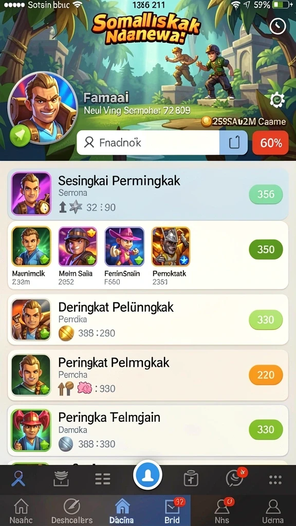 Bonus menarik setiap hari untuk pemain.