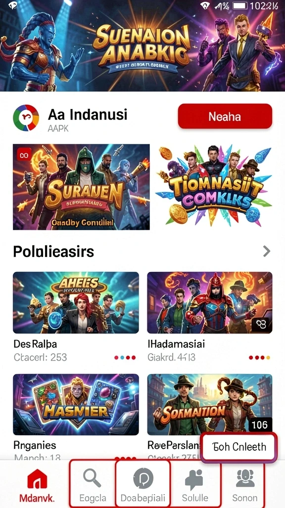 Tampilan antarmuka yang user-friendly dan menarik.