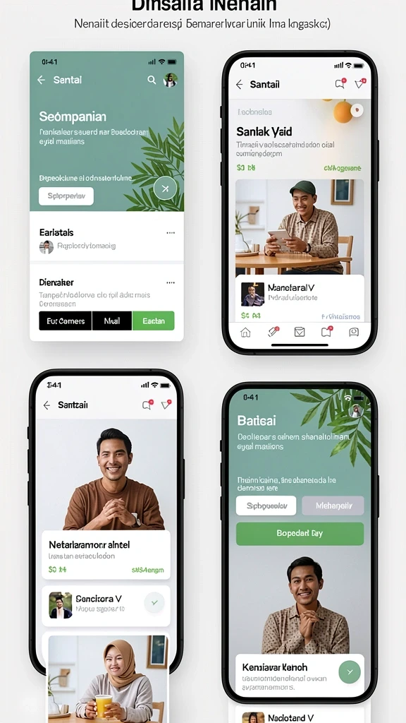 Tampilan antarmuka yang menarik dan mudah dinavigasi.